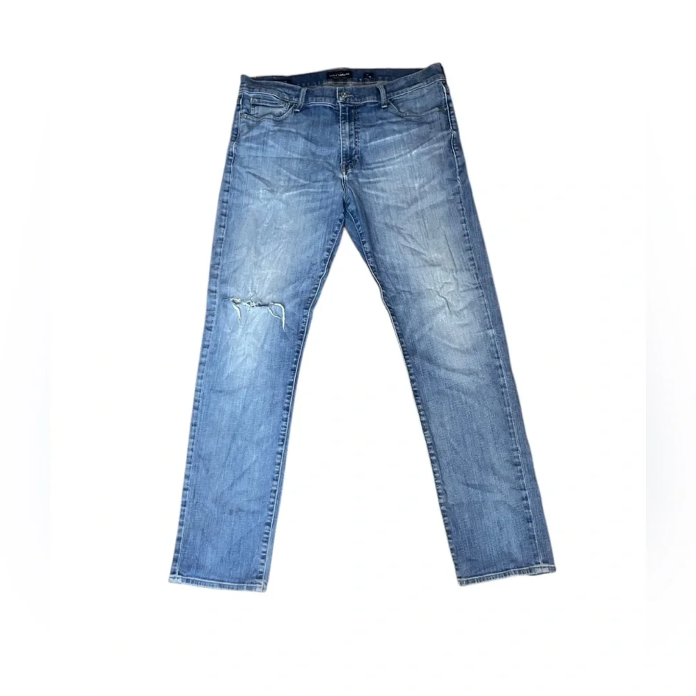 Lucky Brand 410 Athletic Slim Distressed Men's Jeans